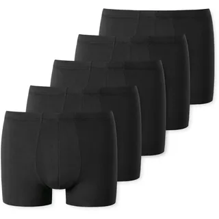 SCHIESSER Boxershorts Uncover Cotton schwarz XL 5er Pack
