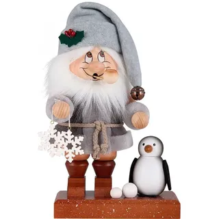 Christian Ulbricht Räuchermann Wichtel Nordpol Santa 28,5 cm mehrfarbig