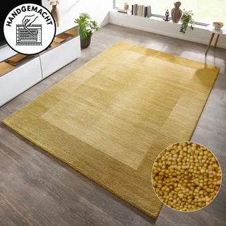 THEKO Gabbeh Super Bettumrandung 60 x 90 cm Gelb