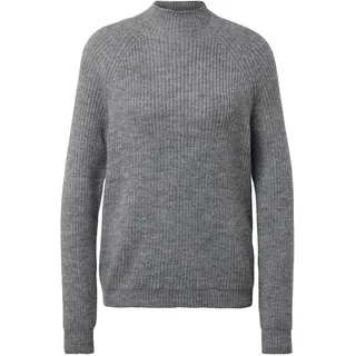 Tchibo - Grobstrickpullover mit Stehkragen - Damen - Gr. XL - grau