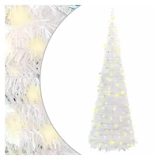 vidaXL Pop-Up-Weihnachtsbaum Künstlich Weiß 150 cm
