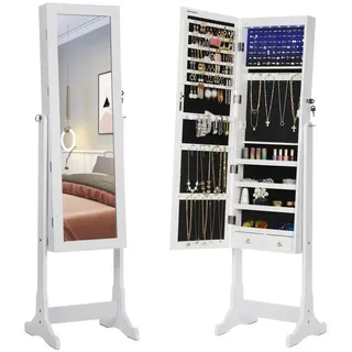 Songmics Schmuckschrank mit LED Beleuchtung