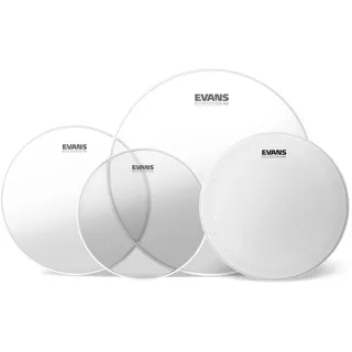 Evans Drum Heads - G2 Clear Fusion Pack (10, 12, 14 Zoll) mit 14 Zoll HD Dry Snare Batter