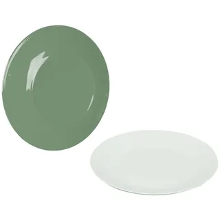 Bo-Camp Frühstücksteller grün 4er Set