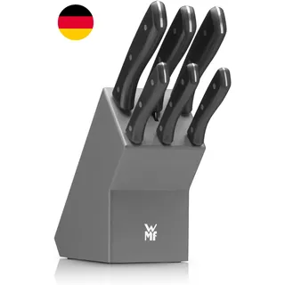 WMF Messerblock Mit Messerset 7-Teilig, Küchenmesser Set Mit Messerhalter, 6 Sch