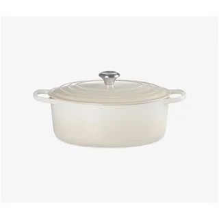 Le Creuset Signature Bräter 31 cm oval meringue