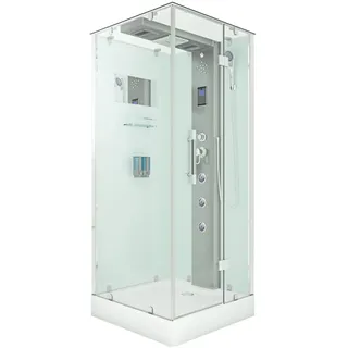 AcquaVapore AquaVapore Duschkabine Komplettdusche D38-00R0 Fertigdusche Dusche 80x80 cm