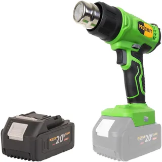 PROCRAFT Procraft, Heissluftföhn, PH24bb Akku Heissluftpistole 20 V 50 - 550 °C + 1x Akku 4,0 Ah - ohne Ladegerät