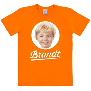 LOGOSHIRT Brandt Zwieback orange S