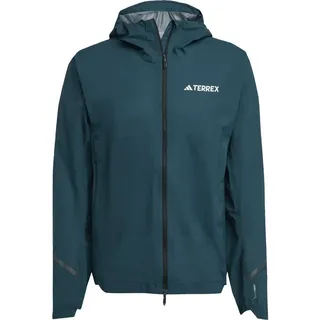 adidas Terrex Xperior 2.5 Layer Light Climaproof Herren Doppeljacke, grün - 2XL