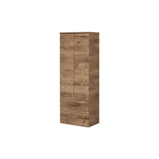 smart Midischrank  Onda , holzfarben , Maße (cm): B: 50 H: 136,1 T: 33.0