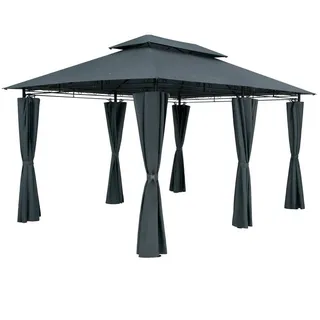 CASARIA Topas 3 x 4 m inkl. Seitenteile anthrazit