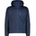 Zip Hood Herren Funktionsjacke Blau 48