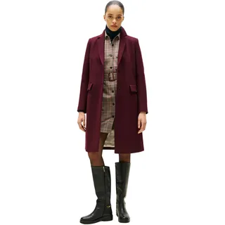 Tommy Hilfiger Damen Mantel Classic Wool Einreihig