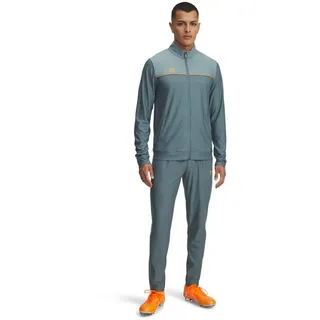 Under Armour® Trainingsanzug UA M CHALLENGER TRACKSUIT, schnell trocknend, atmungsaktiv, leichtes Obermaterial aus Polyester blau|orange S (44/46)