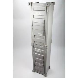 point-home Design-Schrank "Container", Retro, grau, 170cm