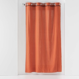 Homemaison Ösenvorhang Linette Baumwolle, glänzend, 135 x 240 cm)