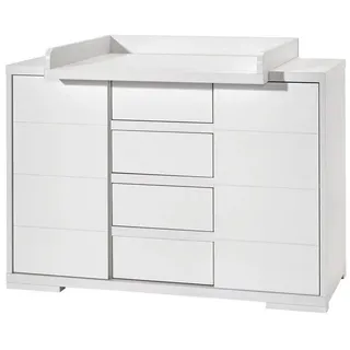 Schardt Wickelkommode Schardt Wickelkommode Maxx White, Made in Germany weiß