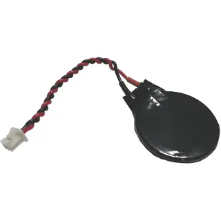 G07 CMOS Batterie CR2032 BIOS Batterie 3V 2 Pin mit Kabel PC | Ersatz für CMOS- und BIOS-Batterien in PC und Laptop, CR2032 mit 2-poligem Stecker und Anschlusskabel, 3V
