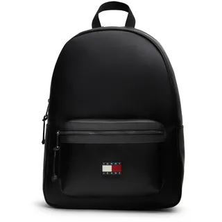 Tommy Hilfiger TJM ELEVATED PU BACKPACK Schwarz