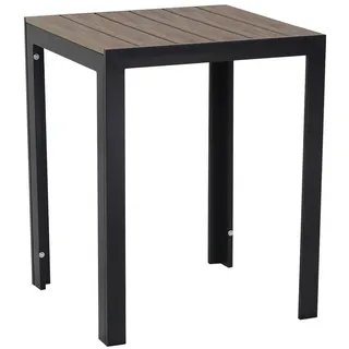 Gardissimo Alma Gartentisch 60 x 60 x 0 cm Anthrazit/Grau