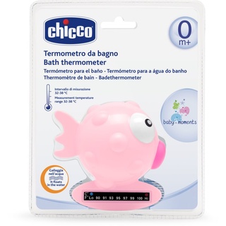 Chicco Baby Moments Thermometer für das Bad Pink 1 St.