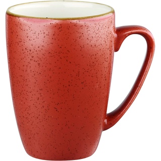 Churchill Stonecast handgefertige Tasse Mug 34cl, Farbe wählbar (Spiced Orange)