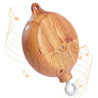Baby Mobile Spieluhr, Baby Crib Mobile Musical Box, Spieluhr mit drehbarem Haken - Krippe Mobile Motor Batteriebetriebene Spiele 35 Tunes Krippe Spielzeug Zubehör