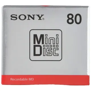 Sony MD80 Minidisc 80 Minute mdw80t