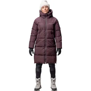 Halti Sammal Regenjacke Damen Fudge Maroon Red 38