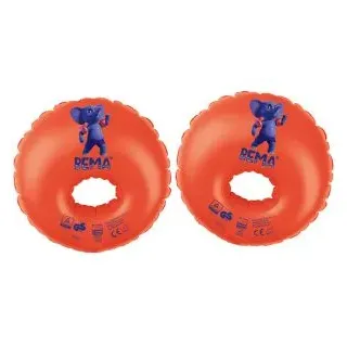 BEMA Schwimmflügel 18007 Duo Protect, orange, 18 - 30 kg, Schaumkern, aufblasbar, ab 3 Jahre