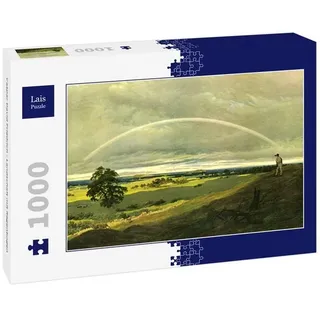 Lais Puzzle Caspar David Friedrich - Landschaft mit Regenbogen 1000 Teile