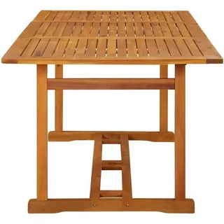 vidaXL Gartentisch 180 x 90 x 75 cm Braun