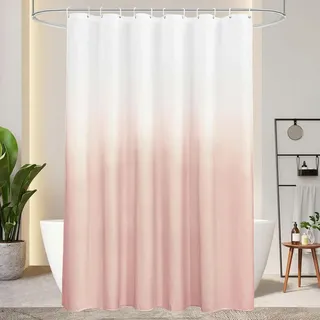 luxuskollektion Duschvorhang 180 x 200 cm rosa