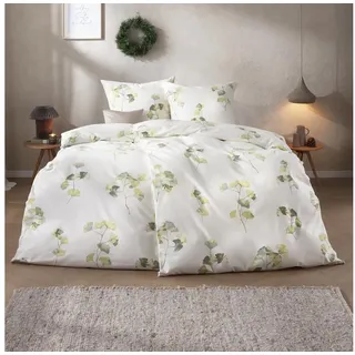 Estella Velturno Flanell Grün 135 x 200 cm + 80 x 80 cm