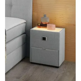 Jockenhöfer Nachtschrank Lancy 42,5 x 45 x 53 cm Grau