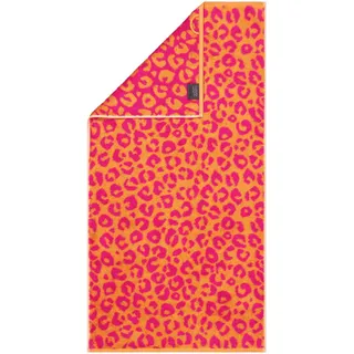 CAWÖ Two-Tone Leo Handtuch 50 x 100 cm pink