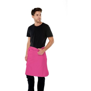 Kokott Berufskleidung Kochschürze im 5er Pack, Vorbinder für Bäcker, Kellner und mehr rosa