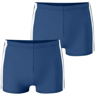 Schiesser Boxer-Badehose Ocean Swim in Blau | Gr.: 8