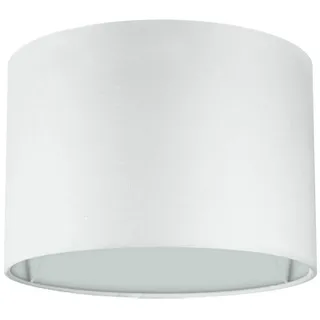 Wogati Lampenschirm Premium Hänge- und Stehlampe weiß Ø 25 cm