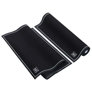 MONOUSO - Schwarz Küchenhandtuch Mit Weisser-Rand 40x64 cm P64cm (10 Stück)