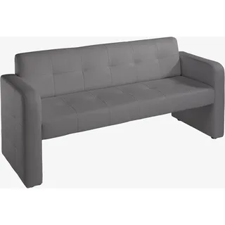 exxpo - sofa fashion Sitzbank Barista grau 182 x 82 x 68 cm