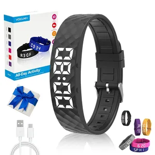 Liocwocne Armband Wecker Vibration, 2026 Neu Vibrationswecker Armband, Geräuschloser Vibration Design, Besseren Schlaf und Energie, Weckt Dich Sanft Pünktlich & Ohne Lärm(A)