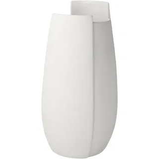 GOEBEL Vase Ova 21 cm Weiß