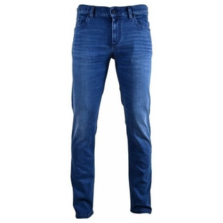 Alberto 5-Pocket-Jeans marineblau (1-tlg) blau 3634
