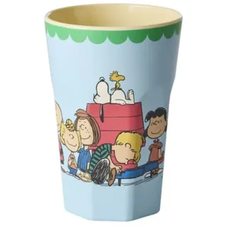 Rice Melaminbecher Snoopy Hoch in blau | Gr.: onesize