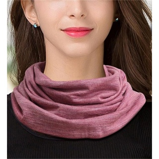 Rouemi Modeschal Damen Loop Schal,reine Seide Schals, warm und winddicht Modeschal lila