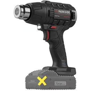 PARKSIDE PERFORMANCE 20V Akku-Heißluftgebläse Heißluftpistole ohne Akku