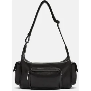 Liebeskind Berlin Lila Sheep Natural Crossbody Baumwolle/Leder Black