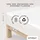 140 x 200 - 160 x 200 cm new white